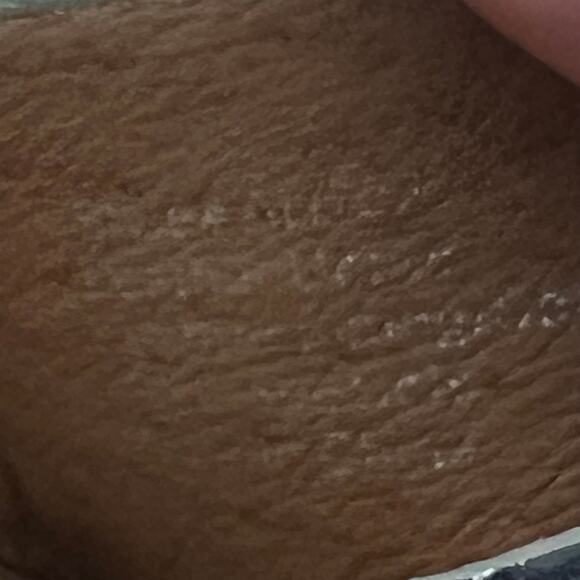 Madewell The Johanna Crisscross Sandal Snake Embossed Leather Sz 7.5 - Picture 11 of 11